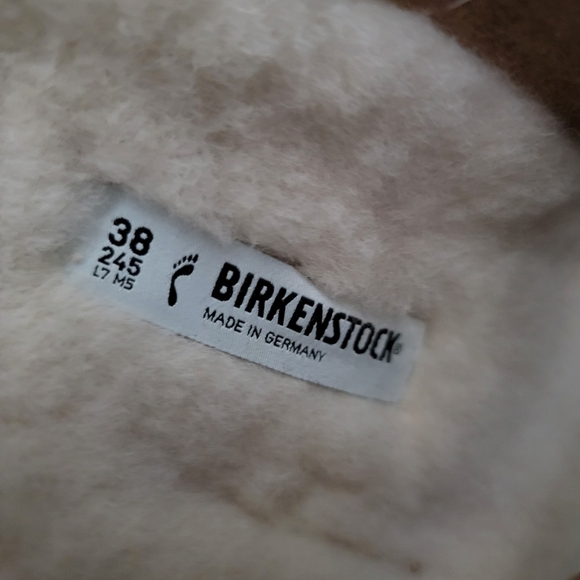 BIrkenstock Arizona in Doubleface Khaki size 38N NEW - Picture 2 of 7